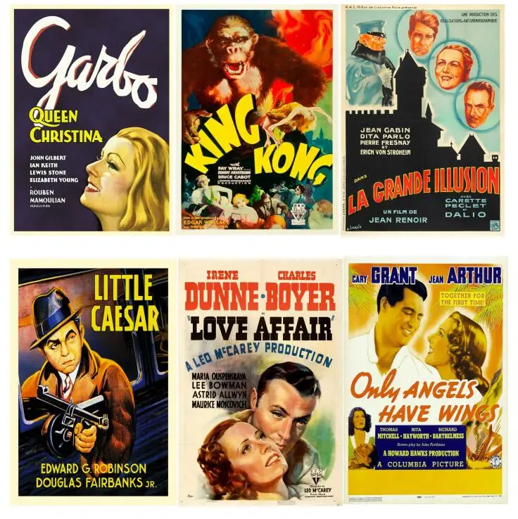 29 стилей на выбор Винтажный Фильм 1930s 30s плакат с художественной шелковой печатью
29 стилей на выбор Винтажный Фильм 1930s 30s плакат с художественной шелковой печатью