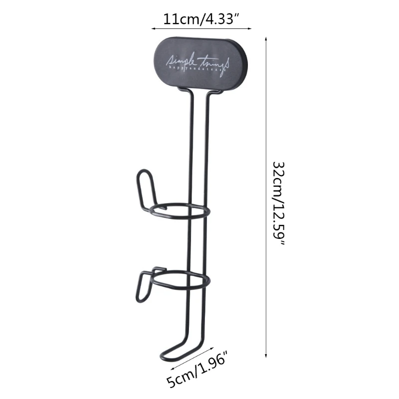 Bathroom Wall Hanging Curling Iron Storage Rack Multifunction Metal Hanging Gadget Items Household Practical Storage
Bathroom Wall Hanging Curling Iron Storage Rack Multifunction Metal Hanging Gadget Items Household Practical Storage
