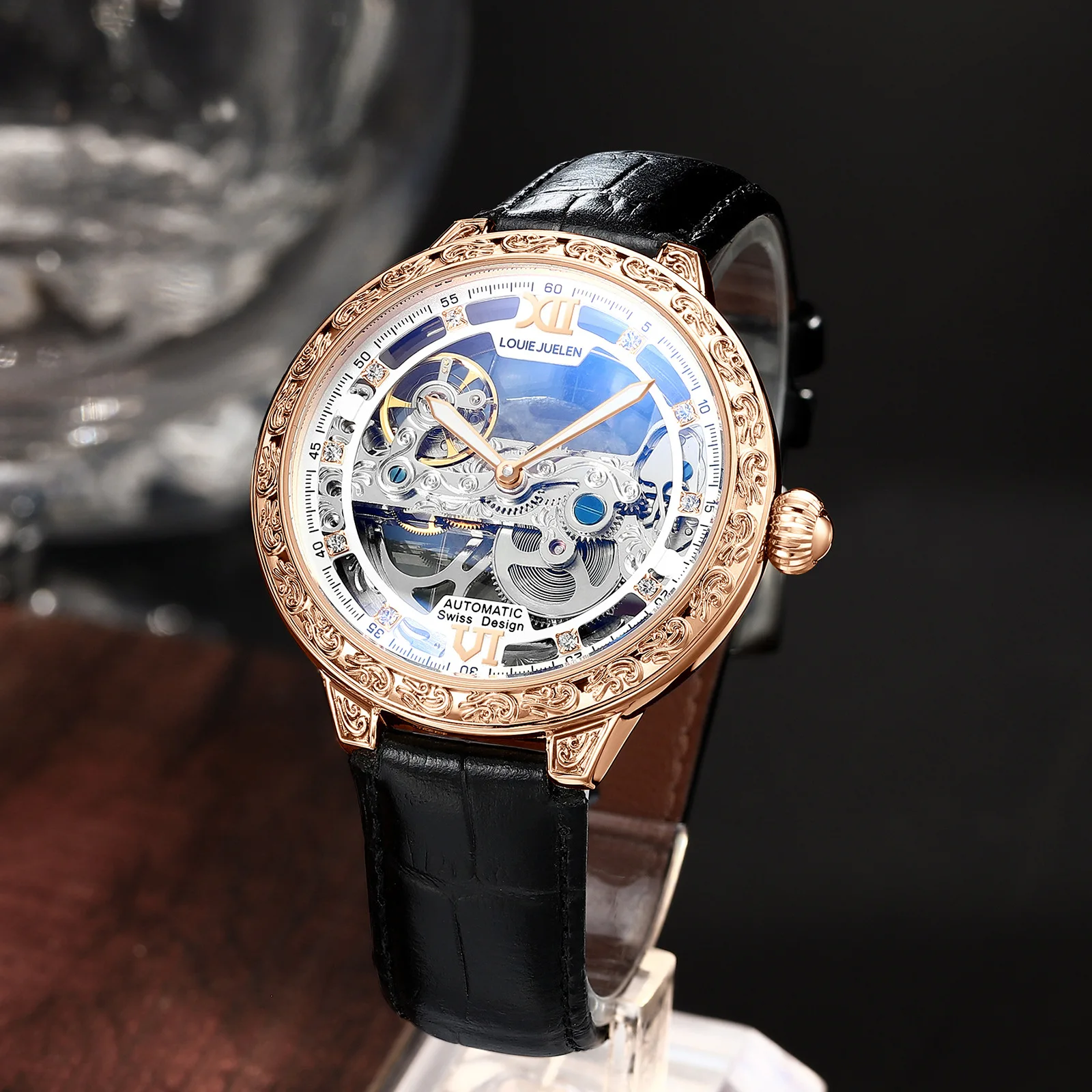 The New Men's Mechanical Sports Watch Hollow Mechanical Watch Men's Watch Fashion Night Light Watch
The New Men's Mechanical Sports Watch Hollow Mechanical Watch Men's Watch Fashion Night Light Watch