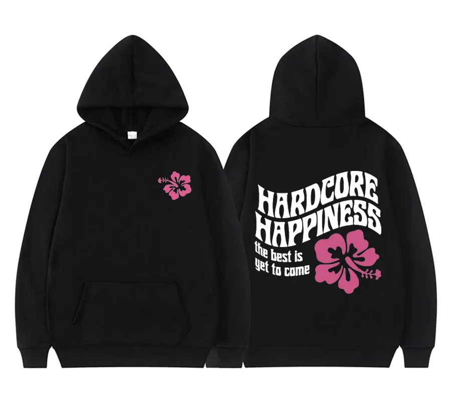 Hardcore Happiness The Best Is Get To Come Letter Print Hoodie Men Women Fashion Hip Hop Hoodies Womens Casual Loose Sweatshirts
Hardcore Happiness The Best Is Get To Come Letter Print Hoodie Men Women Fashion Hip Hop Hoodies Womens Casual Loose Sweatshirts