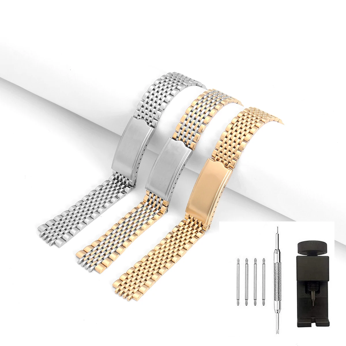 Wristwatch Band 18mm 19mm 20mm Watch Strap on Woman Watch Curved End Watch Bracelet Men's Sports Loop Replacement For OMEGA
Wristwatch Band 18mm 19mm 20mm Watch Strap on Woman Watch Curved End Watch Bracelet Men's Sports Loop Replacement For OMEGA