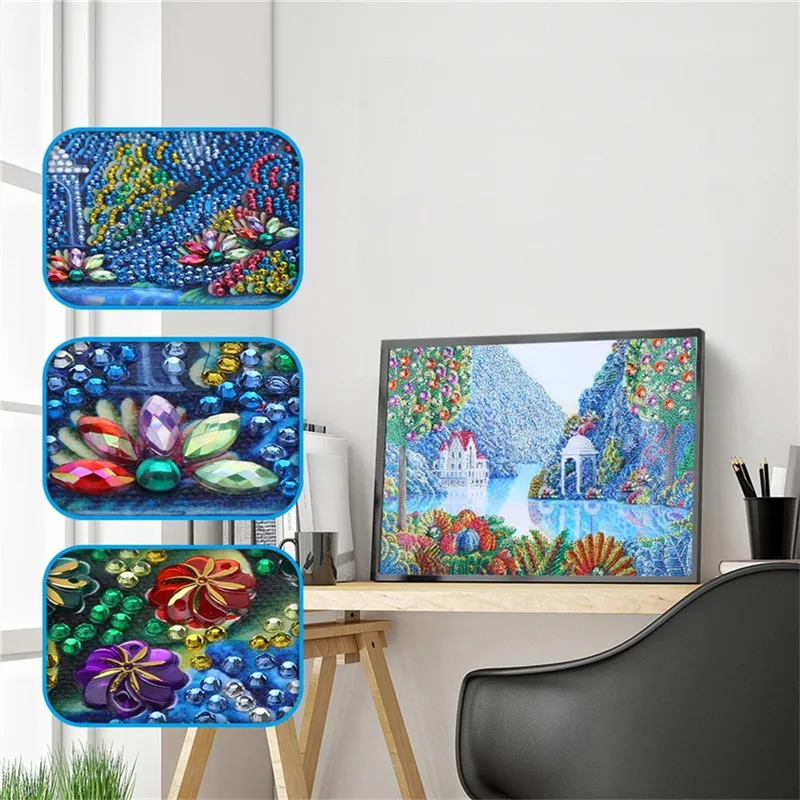 Scenery Diamond Painting Diamond Embroidery Sale Special Shaped Landscape Rhinestones Pictures Cross Stitch House Mountain River
Scenery Diamond Painting Diamond Embroidery Sale Special Shaped Landscape Rhinestones Pictures Cross Stitch House Mountain River