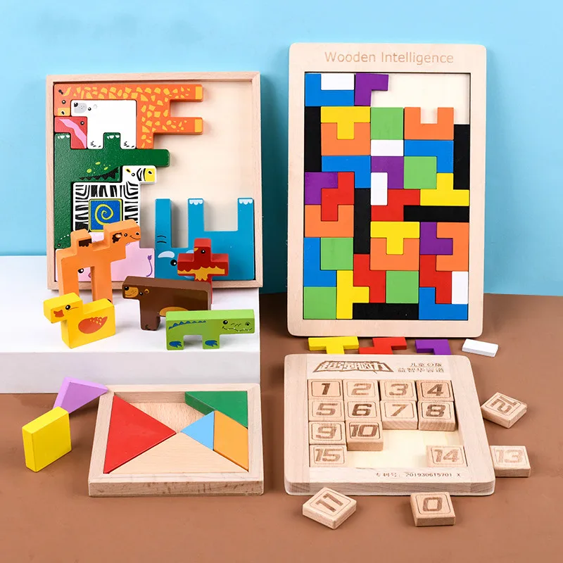 Tetris Puzzle For Children Puzzle Wood Montessori Educational Colorful Square Brain Teaser Intelligent Educational Toy For Kids
Tetris Puzzle For Children Puzzle Wood Montessori Educational Colorful Square Brain Teaser Intelligent Educational Toy For Kids
