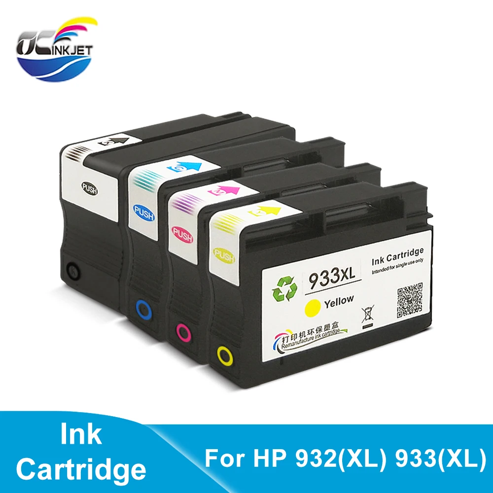 Third Party Compatible For HP 932 933 932XL 933XL Ink Cartridge For HP Officejet 7110 6100 6600 7510 7512 7612 7610 7612 Printer
Third Party Compatible For HP 932 933 932XL 933XL Ink Cartridge For HP Officejet 7110 6100 6600 7510 7512 7612 7610 7612 Printer