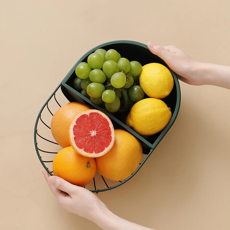 European Wrought Iron Fruit Basket Metal Wire Hollow Out Drain Bowl Snacks Storage Dish Stand for Living Room Kitchen
European Wrought Iron Fruit Basket Metal Wire Hollow Out Drain Bowl Snacks Storage Dish Stand for Living Room Kitchen