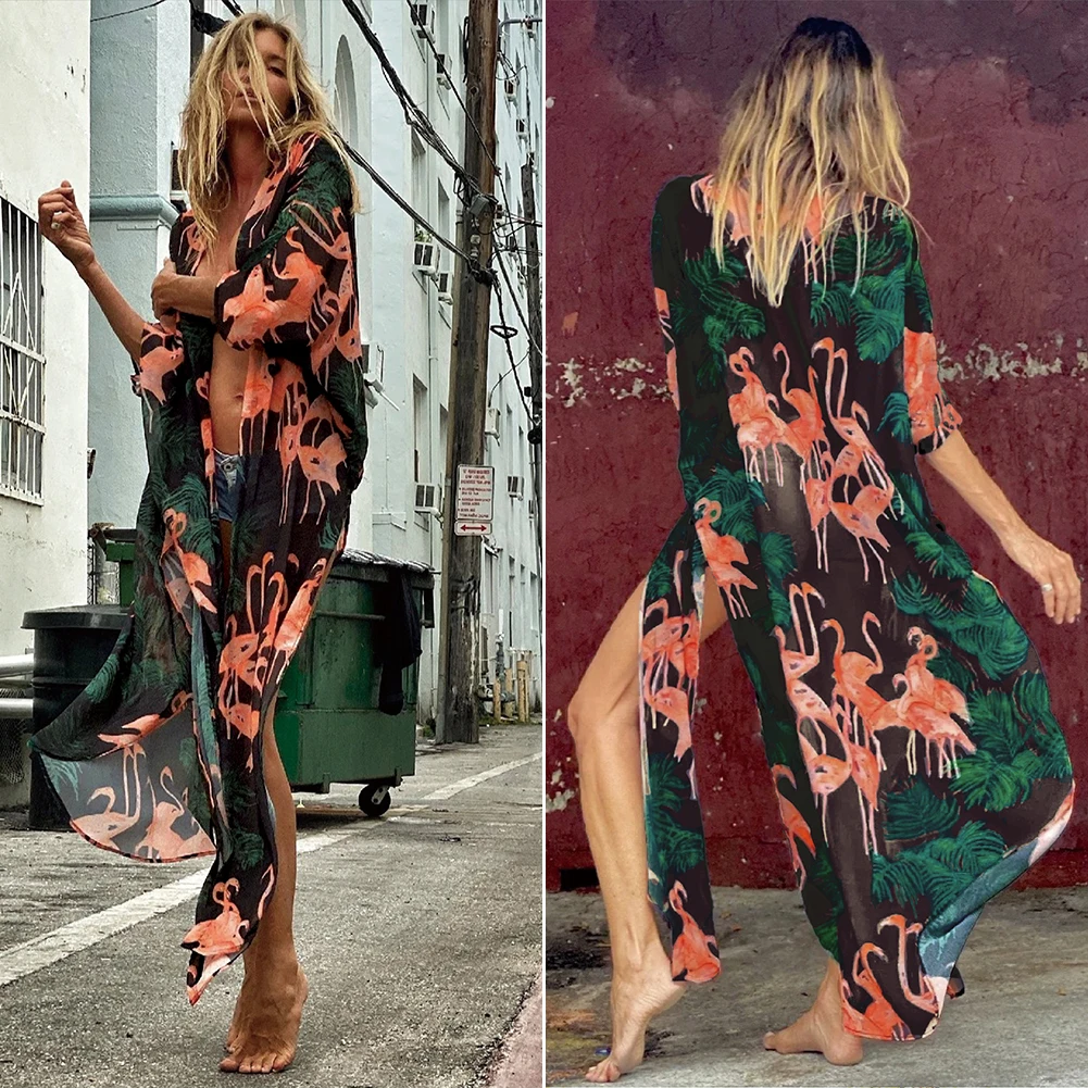 2021 Boho Sexy Striped Chiffon Bathing Suit Cover-ups Plus Size Beach Wear Kimono Dress For Women Summer Swimsuit Cover Up
2021 Boho Sexy Striped Chiffon Bathing Suit Cover-ups Plus Size Beach Wear Kimono Dress For Women Summer Swimsuit Cover Up