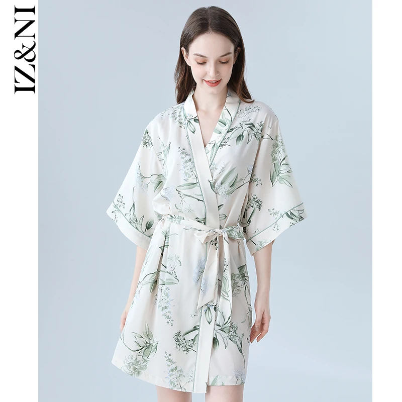 ★Huai IIZZINI 2021 robe female chun xia ice silk thin cane luxury household to take bath robe dressing gown
★Huai IIZZINI 2021 robe female chun xia ice silk thin cane luxury household to take bath robe dressing gown