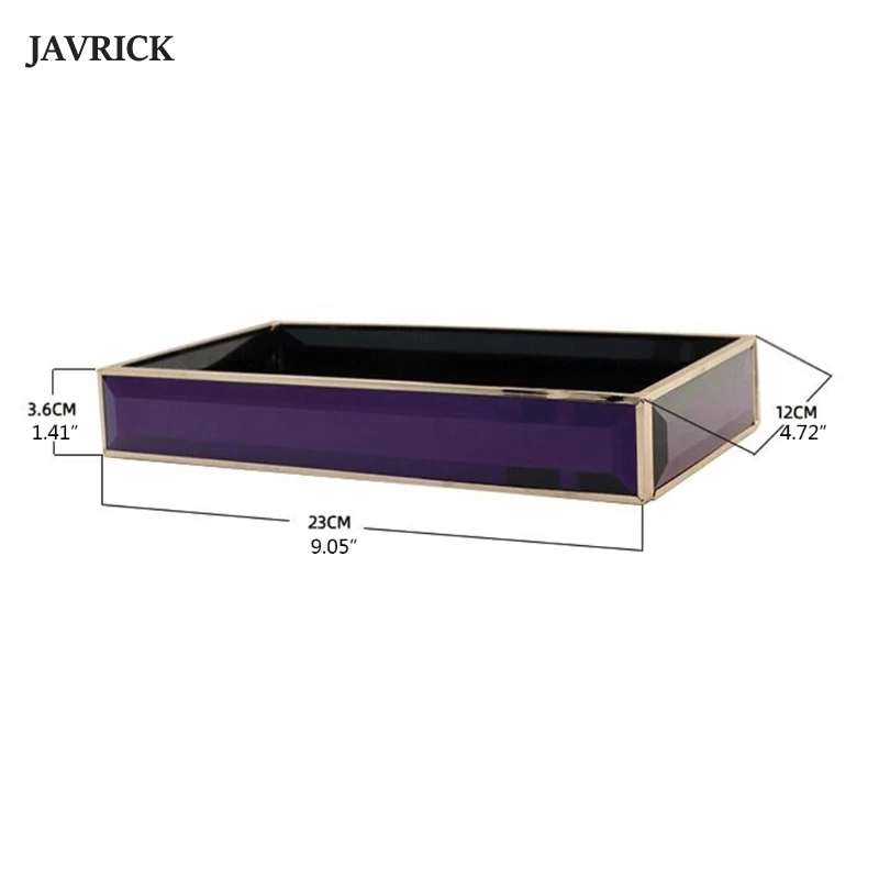 Glass Tray Plate Translucent Dresser Cosmetics Perfume Storage Holder Jewelry Display Makeup Organizer for Vanity Dresser
Glass Tray Plate Translucent Dresser Cosmetics Perfume Storage Holder Jewelry Display Makeup Organizer for Vanity Dresser