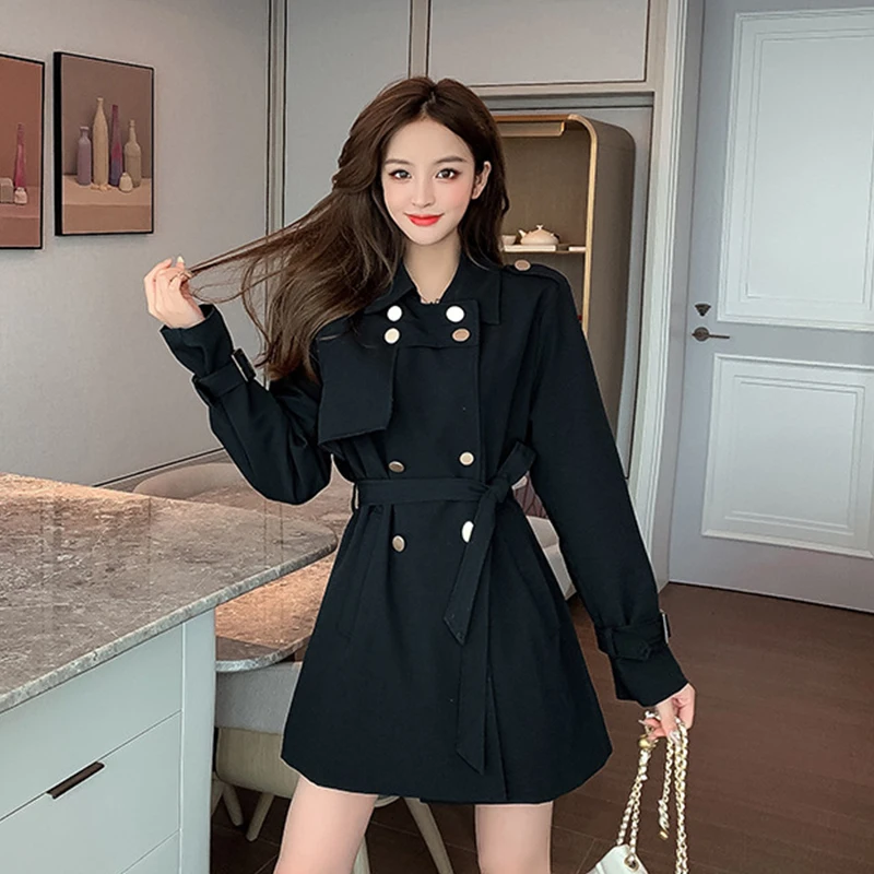 new arrival comfortable fashion solid spring coat temperamental high quality work style outdoor cute elegant jacket gift a belt
new arrival comfortable fashion solid spring coat temperamental high quality work style outdoor cute elegant jacket gift a belt