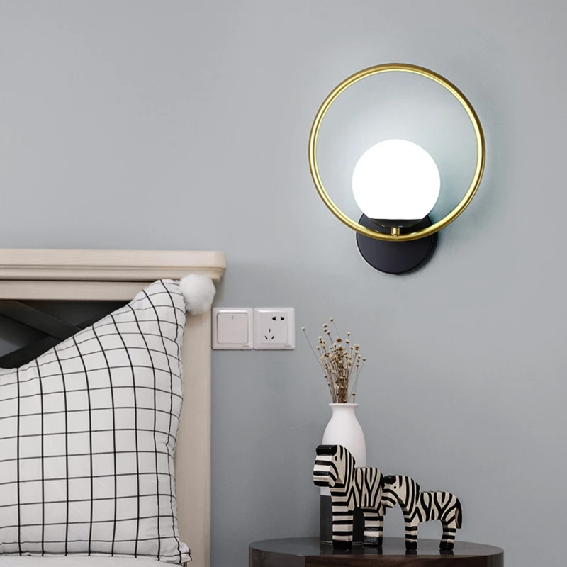 Роскошный светодиодный настенный светильник в скандинавском стиле, креативный Современный Простой Настенный декоративный светильник с ко... 
Роскошный светодиодный настенный светильник в скандинавском стиле, креативный Современный Простой Настенный декоративный светильник с ко...