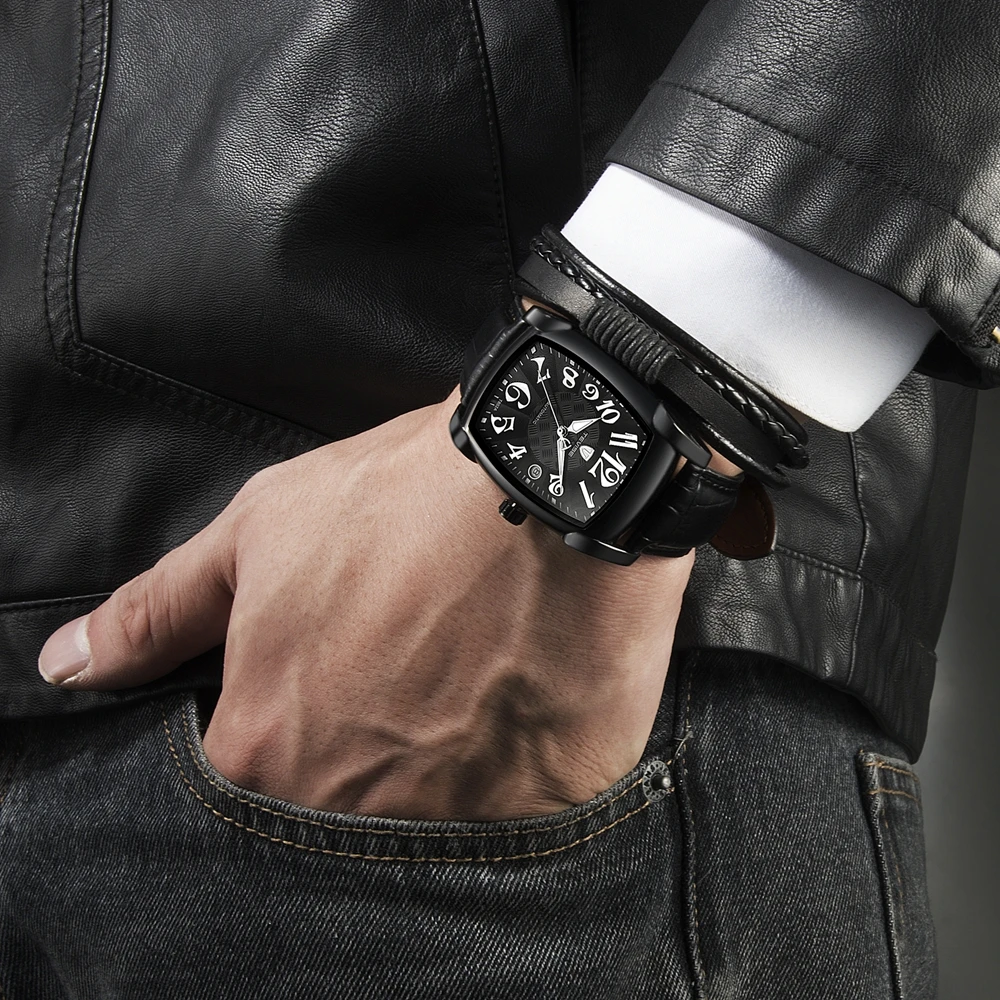Fashion Men's Day Luminous Hands Auto Self-wind Mechanical PU Leather Strap Watches Gift Box
Fashion Men's Day Luminous Hands Auto Self-wind Mechanical PU Leather Strap Watches Gift Box