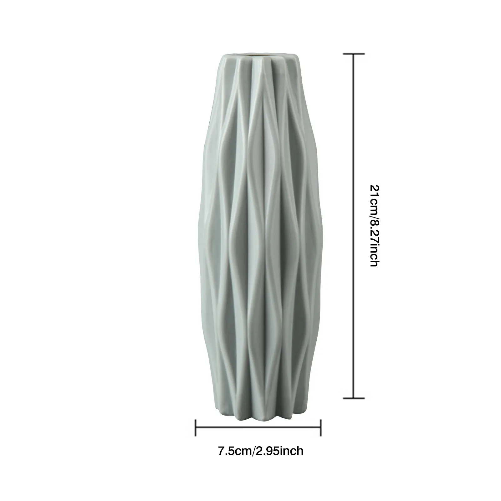 Plastic Dried Vase Nordic Modern Simple Flower Arrangement Container Flower Vases Office Home Decoration Table Ornaments
Plastic Dried Vase Nordic Modern Simple Flower Arrangement Container Flower Vases Office Home Decoration Table Ornaments