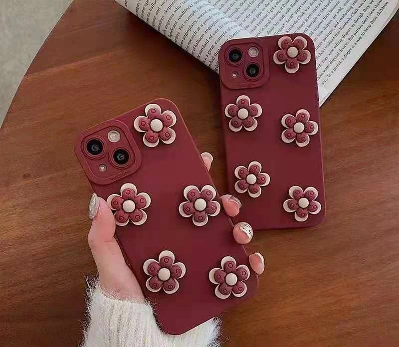 Pupil Solid Color Cute Little Flowers Phone Case For iphone 12 13 11 Pro XS Max SE 2020 XR 8 7 Plus Silicone Soft TPU Back Cover
Pupil Solid Color Cute Little Flowers Phone Case For iphone 12 13 11 Pro XS Max SE 2020 XR 8 7 Plus Silicone Soft TPU Back Cover