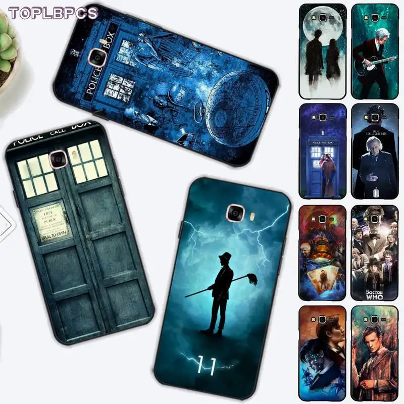 TOPLBPCS 84DD Tardis Box Doctor Who окрашенный чехол для телефона Samsung J6 J7 J2 J5 prime J4 J8 2016 2017 2018 DUO core