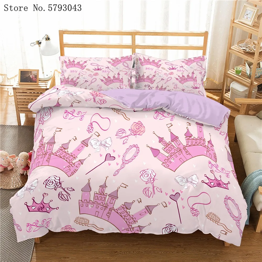 2/3 Pieces Princess Bedding Set Unicorn Cartoon Duvet Cover For Woman Girls Bed Quilt Cover For Bedroom Bed Cover Set Pillowcase
2/3 Pieces Princess Bedding Set Unicorn Cartoon Duvet Cover For Woman Girls Bed Quilt Cover For Bedroom Bed Cover Set Pillowcase