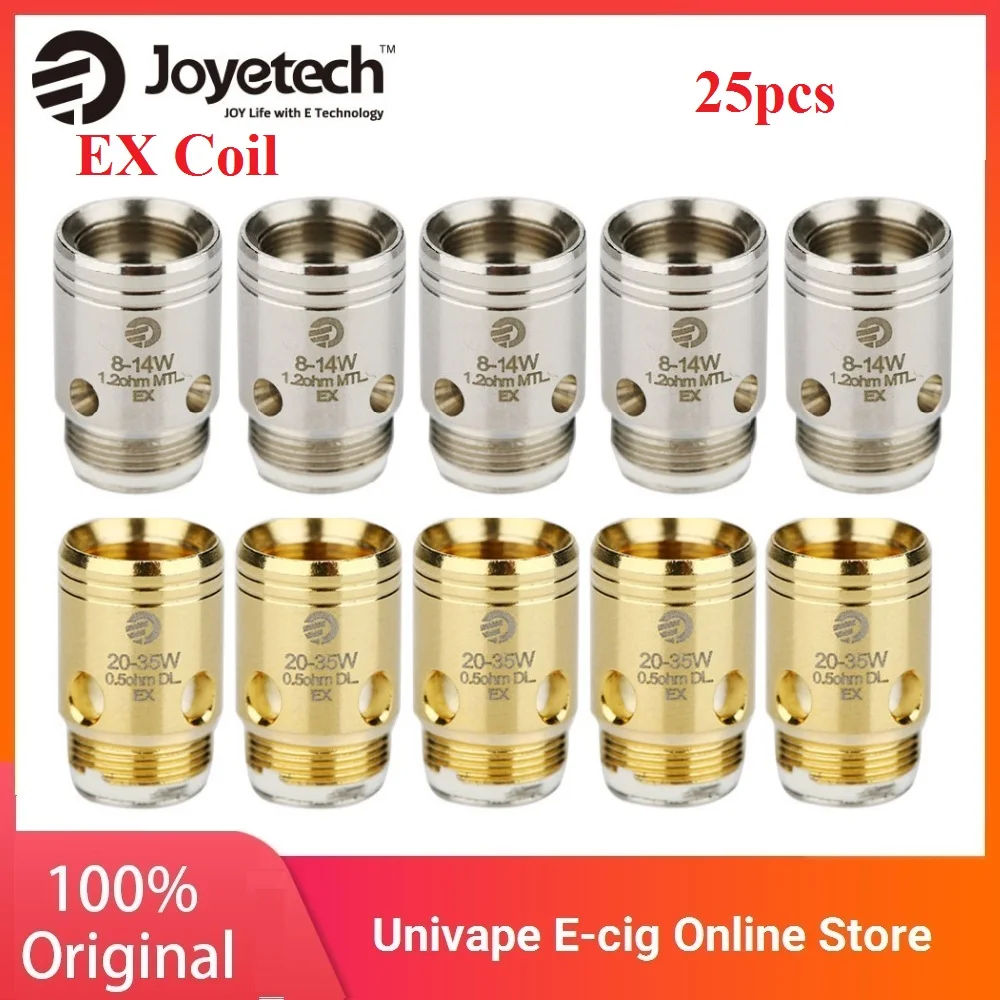Оригинал 5 штук упак. Joyetech EX катушка головка 1.2ohm и 0.5ohm для превышения серии