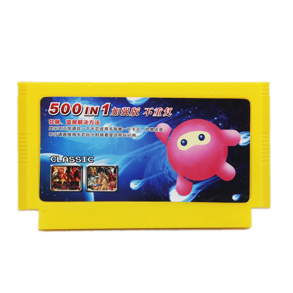 8 бит 60 контактов Ретро игровой картридж видео консоли игры карты памяти 400 в 1 для