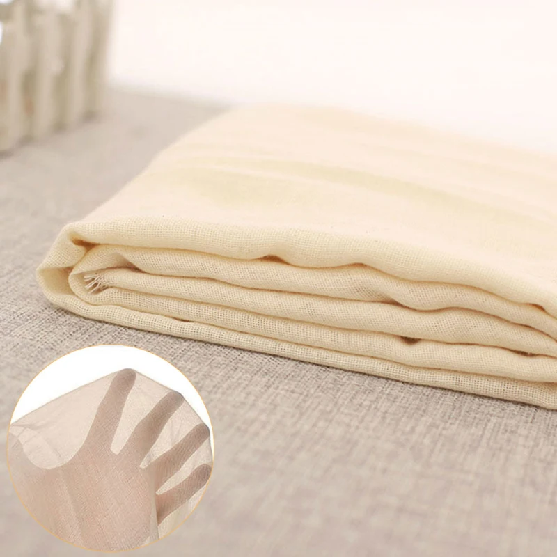 Cheesecloth Filter Cotton Cloth Cheesecloth Gauze Natural Breathable Bean Bread Cloth Fabric
Cheesecloth Filter Cotton Cloth Cheesecloth Gauze Natural Breathable Bean Bread Cloth Fabric