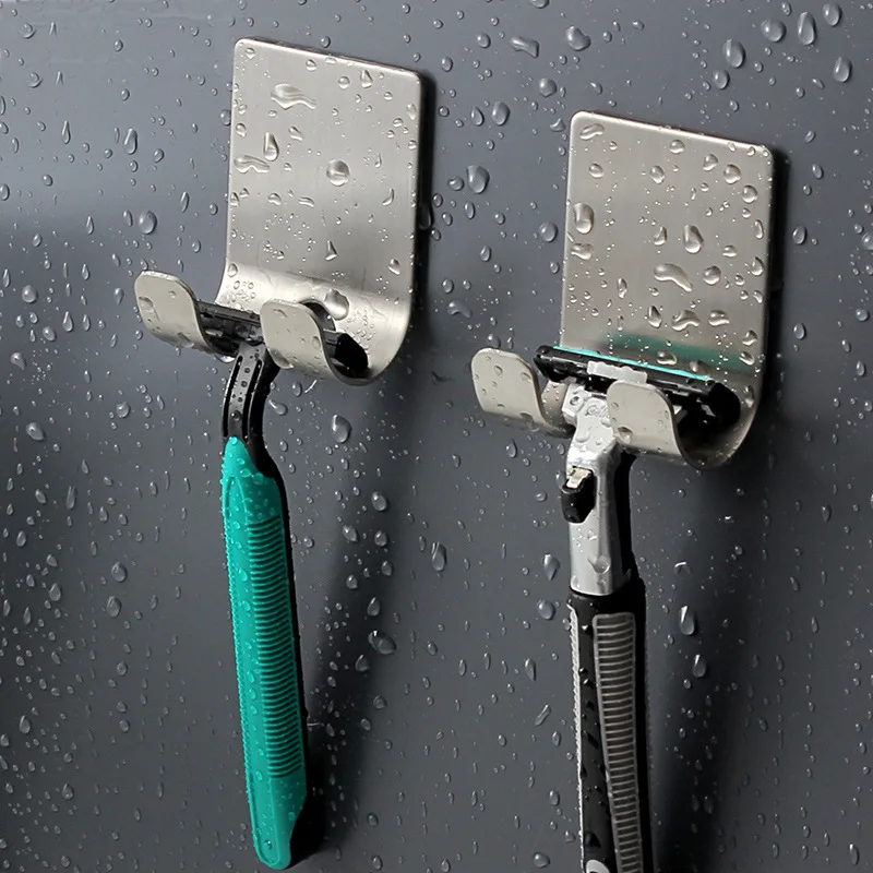 304 Stainless Steel Hook Punch-free Wall Mount Razor Holder Mobile Phone Keys Kitchen Supplies Hooks Household Accessories
304 Stainless Steel Hook Punch-free Wall Mount Razor Holder Mobile Phone Keys Kitchen Supplies Hooks Household Accessories