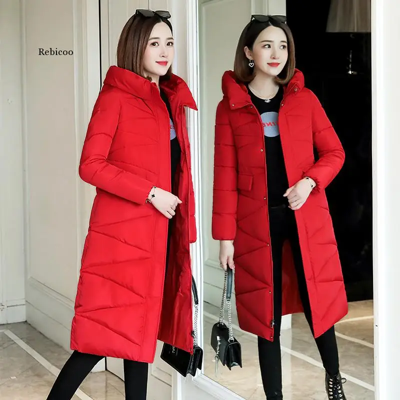 Plus Size 3Xl Women Parkas Winter Hooded Warm Coat Slim Cotton Padded Basic Jacket Female Casual Long Outwear Feminina New
Plus Size 3Xl Women Parkas Winter Hooded Warm Coat Slim Cotton Padded Basic Jacket Female Casual Long Outwear Feminina New