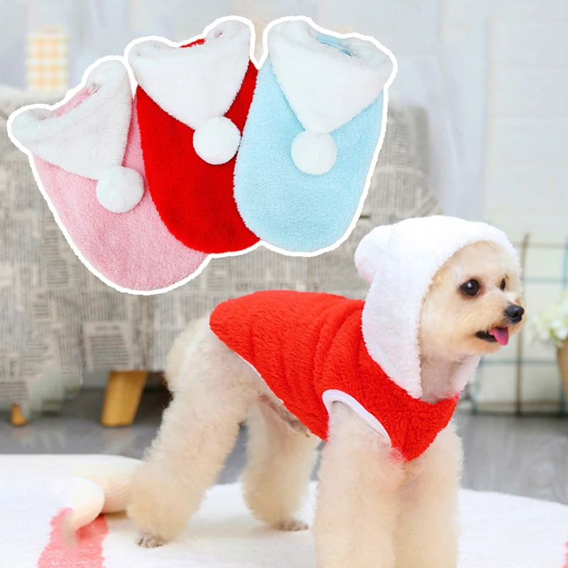 Solid Color Cute Winter Warm Pet Dog Fleece Coat Clothes Small Dog Puppies Sweater Hooded Sweatshirt Pet Supplies Accessories
Solid Color Cute Winter Warm Pet Dog Fleece Coat Clothes Small Dog Puppies Sweater Hooded Sweatshirt Pet Supplies Accessories