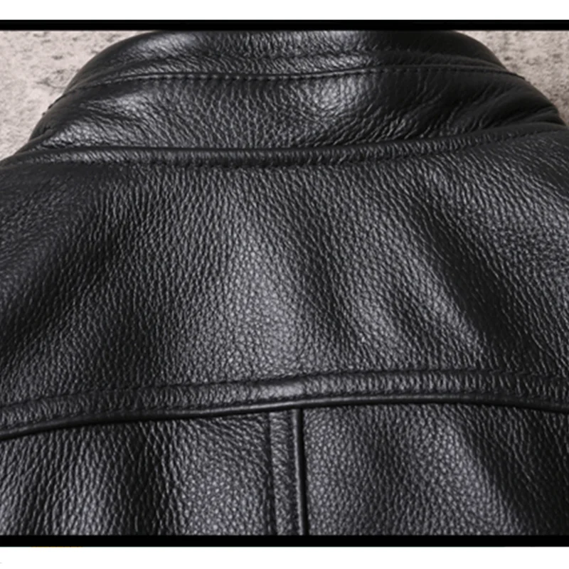 2021 Black Motorcycle Style Genuine Leather Jacket Men Plus Size 3XL Real Natural Cowhide Autumn Slim Fit Biker Coat
2021 Black Motorcycle Style Genuine Leather Jacket Men Plus Size 3XL Real Natural Cowhide Autumn Slim Fit Biker Coat