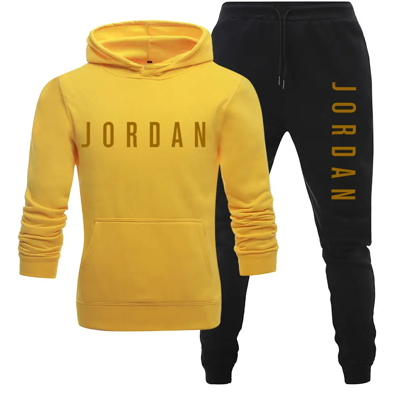 Men Brand Tracksuit Casual Hoodies and Sweatpants Set For Male Sportswear Two Piece Sets Sweatshirt + Pants Outfit Mens Clothing
Men Brand Tracksuit Casual Hoodies and Sweatpants Set For Male Sportswear Two Piece Sets Sweatshirt + Pants Outfit Mens Clothing