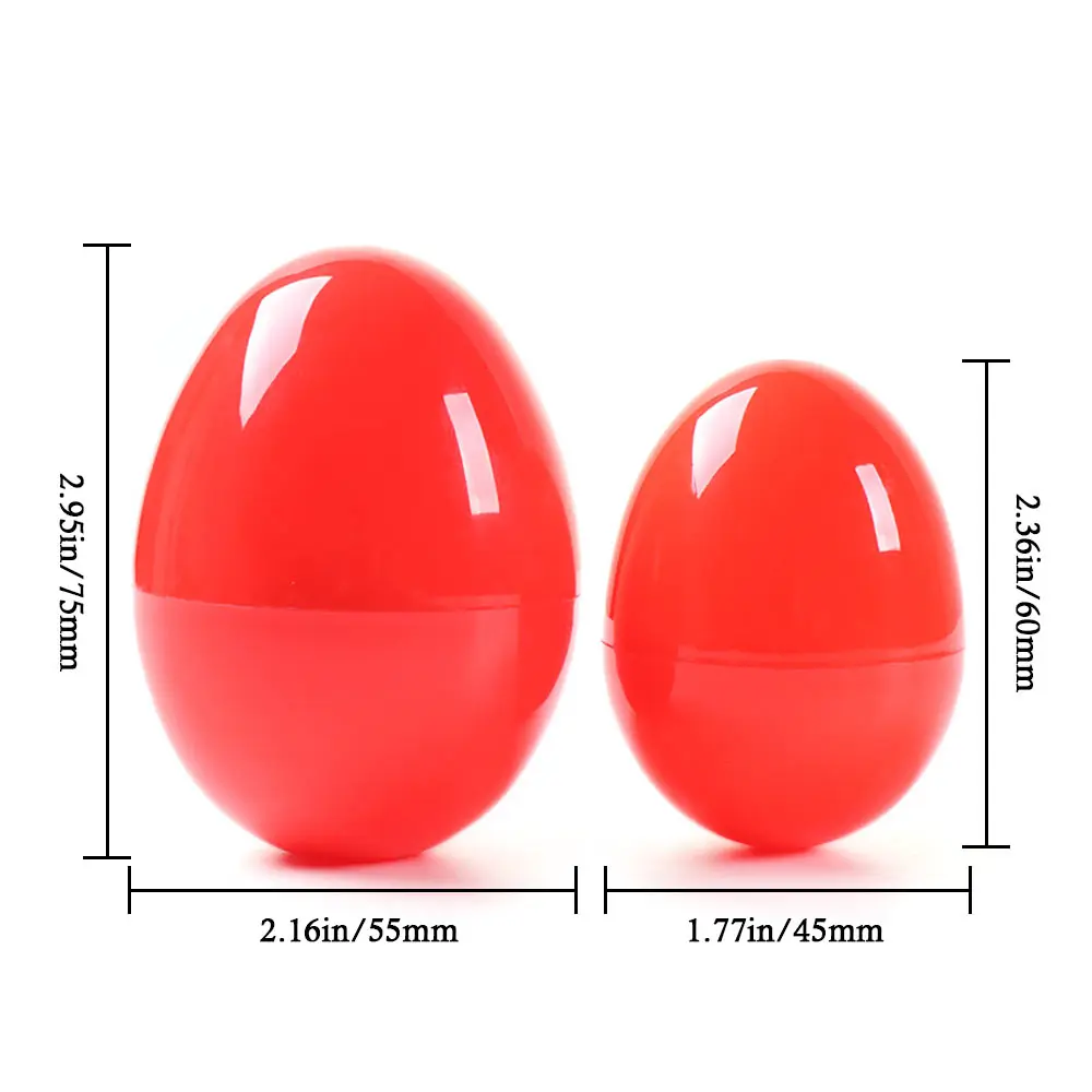 1PC Hollow Easter Eggs Funny Fillable Add Treats Plastic Egg Creative Party Gift Decor Games Kids Crafts Toys Accessories
1PC Hollow Easter Eggs Funny Fillable Add Treats Plastic Egg Creative Party Gift Decor Games Kids Crafts Toys Accessories
