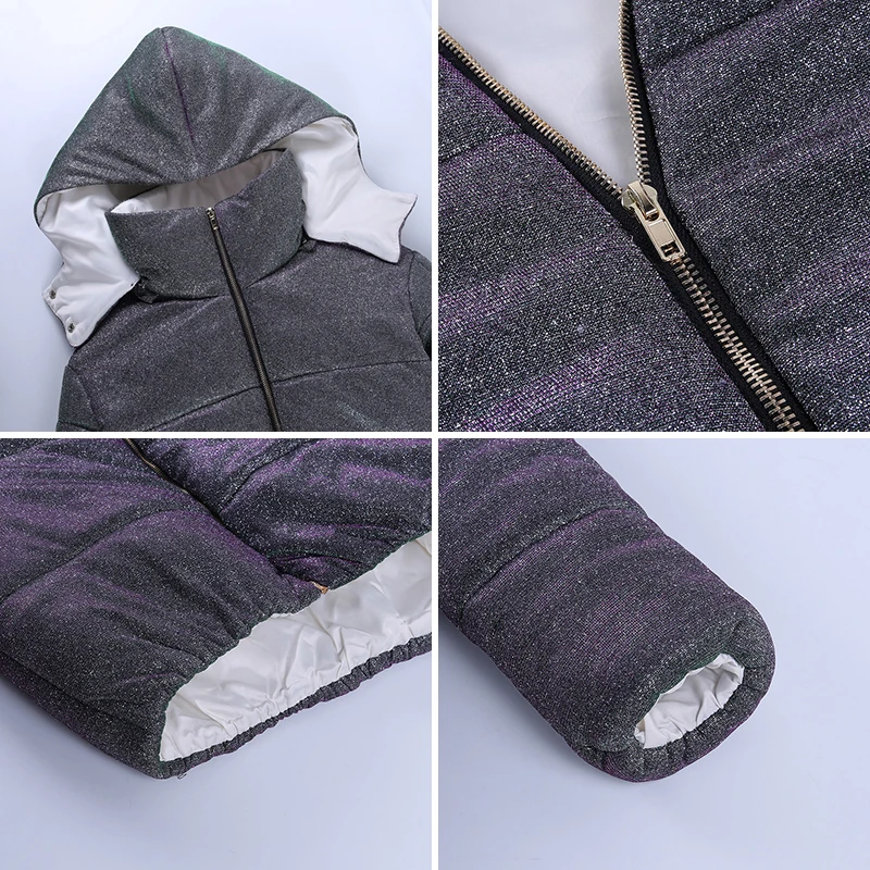 Gtpdpllt 2020 Glitter Women Long Sleeve Short Jacket Parkas Hooded Warm Zipper Fashion Autumn Winter Loose Casual Coat Thick
Gtpdpllt 2020 Glitter Women Long Sleeve Short Jacket Parkas Hooded Warm Zipper Fashion Autumn Winter Loose Casual Coat Thick