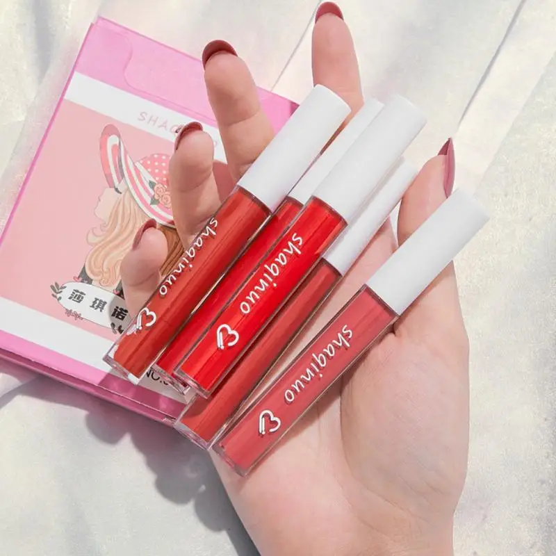 5Pcs/Set lip glaze set Waterproof Lipstick Sexy Vampire Lip Stick Matte Velvet Lipsticks Moisturizing Lips Makeup CosmeticsTSLM1
5Pcs/Set lip glaze set Waterproof Lipstick Sexy Vampire Lip Stick Matte Velvet Lipsticks Moisturizing Lips Makeup CosmeticsTSLM1