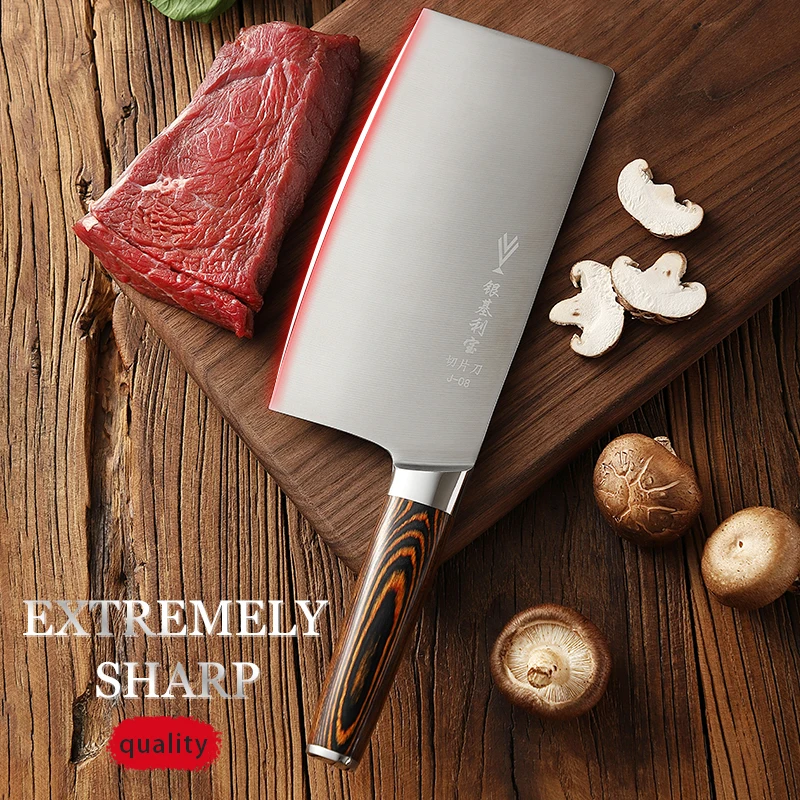 Stainless Steel Chef Knife Forging Anti-stick Sharp Cleaver Fish Vegetable Chinese Kitchen Knife Chef Butcher Chopper Meat Shar
Stainless Steel Chef Knife Forging Anti-stick Sharp Cleaver Fish Vegetable Chinese Kitchen Knife Chef Butcher Chopper Meat Shar