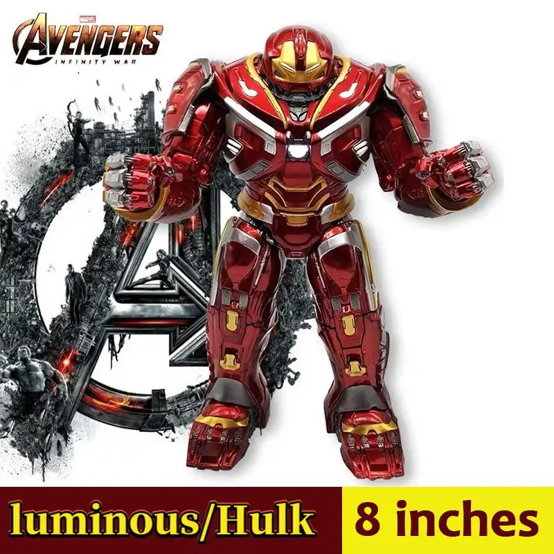 Marvel Avenger Hulk buster Mark44 20cm Action Figure LED Light Tony Stark Iron Man Legends Infinity War Endgame ZD Toys Doll
Marvel Avenger Hulk buster Mark44 20cm Action Figure LED Light Tony Stark Iron Man Legends Infinity War Endgame ZD Toys Doll