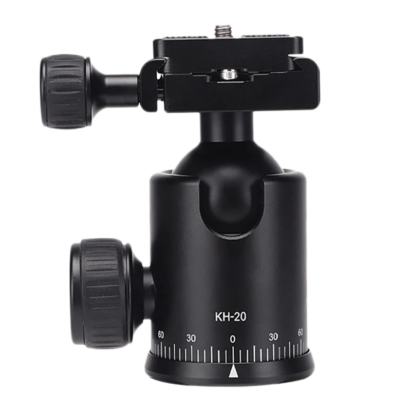 Tripod Ball Head,With 1/4-Inch Quick Release Plate 360 Degree Rotating Panoramic Ball Head For DSLR Camera And Tripod
Tripod Ball Head,With 1/4-Inch Quick Release Plate 360 Degree Rotating Panoramic Ball Head For DSLR Camera And Tripod