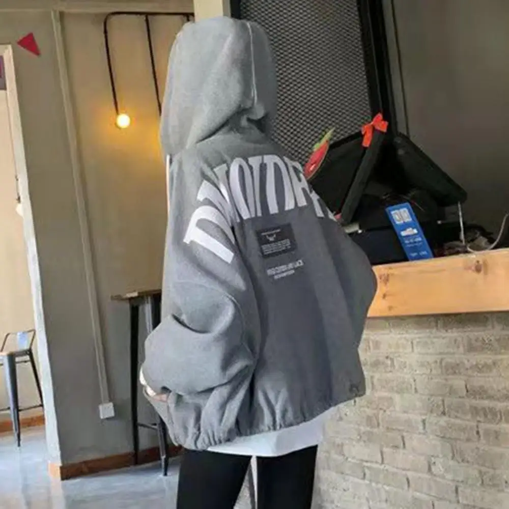 2021 Hoodies Autumn Women Long Batwing Sleeve Letters Print Plush Hoodie Zipper Loose Coat Harajuku Top
2021 Hoodies Autumn Women Long Batwing Sleeve Letters Print Plush Hoodie Zipper Loose Coat Harajuku Top