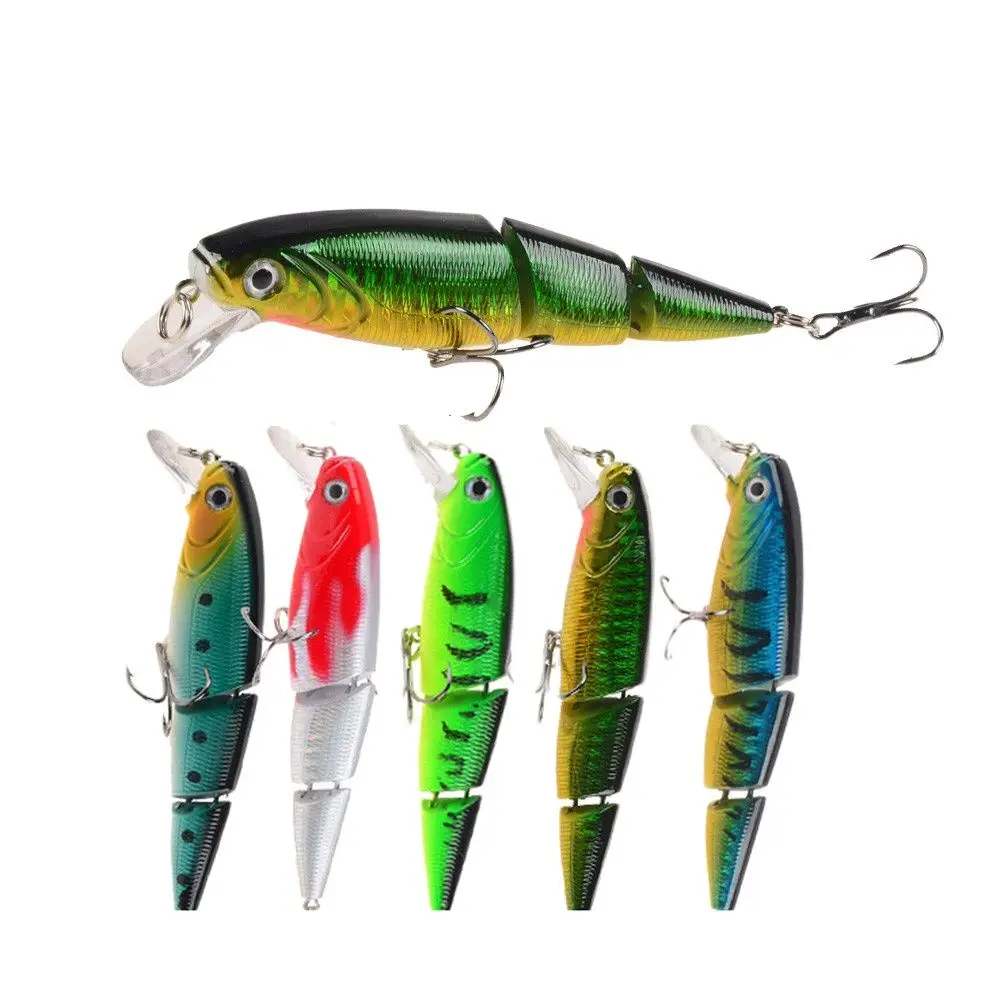 15g Multi Section Minnow Hard Fishing Lure 3D Fish Eyes Crankbaits Sea Bass Fake Artificial Bait Suit For Fishing Carp Tackle
15g Multi Section Minnow Hard Fishing Lure 3D Fish Eyes Crankbaits Sea Bass Fake Artificial Bait Suit For Fishing Carp Tackle