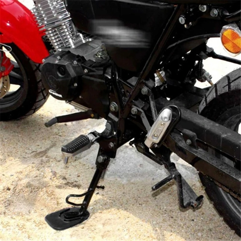 Motorcycle Bike Plastic Kickstand Side Kick Pad Plate Base Non-slip Plate Side Extension Universal Motorbike Accessories
Motorcycle Bike Plastic Kickstand Side Kick Pad Plate Base Non-slip Plate Side Extension Universal Motorbike Accessories