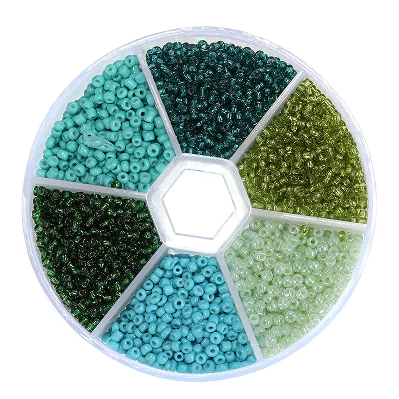 2 Mm 6 Grid Glass Baking Paint Rice Bead Combination Multi Color Suit Beads DIY String Bracelet Necklace Material Accessories
2 Mm 6 Grid Glass Baking Paint Rice Bead Combination Multi Color Suit Beads DIY String Bracelet Necklace Material Accessories