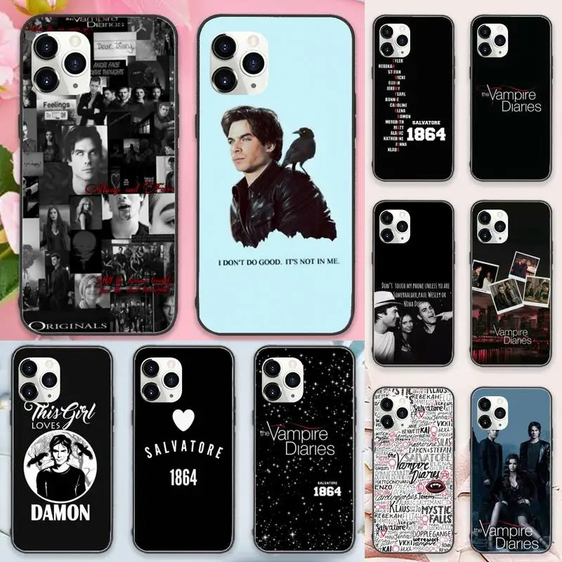 The Vampire Diaries Stefan Damon Salvatore Phone Case for iPhone 11 12 mini pro XS MAX 8 7 6 6S Plus X 5S SE 2020 XR shell funda
The Vampire Diaries Stefan Damon Salvatore Phone Case for iPhone 11 12 mini pro XS MAX 8 7 6 6S Plus X 5S SE 2020 XR shell funda