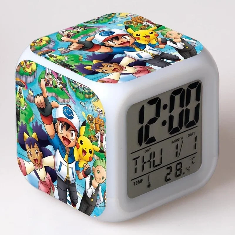 Pikachu Pokemon Battle Royale Figure Luminous LED Colorful Flash Alarm Clock Desk Light With Temperature Action Toy For Kid Gift
Pikachu Pokemon Battle Royale Figure Luminous LED Colorful Flash Alarm Clock Desk Light With Temperature Action Toy For Kid Gift