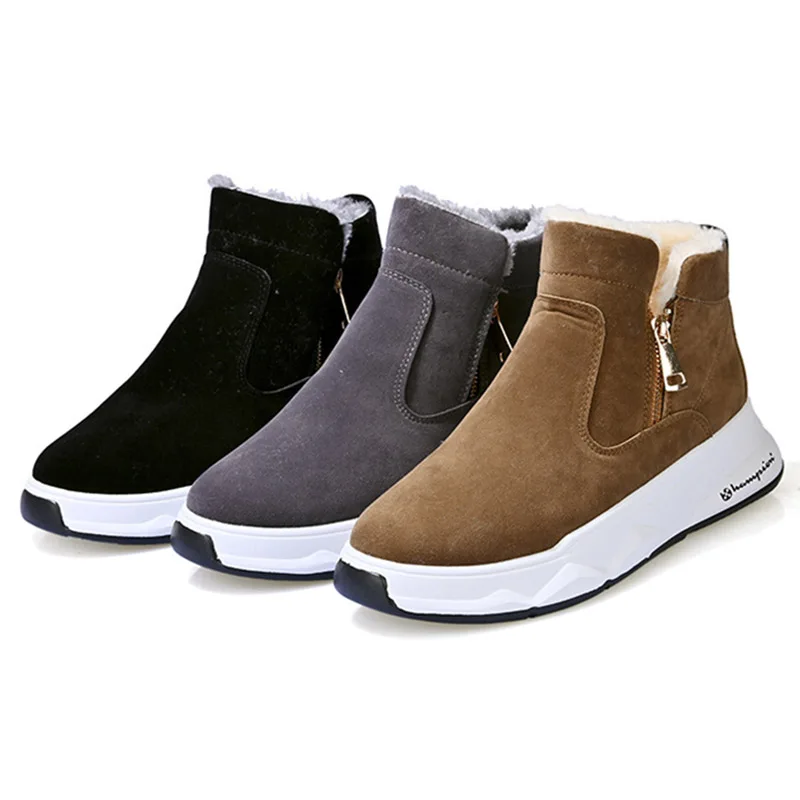 Winter Cotton Shoes Men's Snow boots Warm Ankle Boot Fashion Casual platform Plush Sneakers Non-slip Warm Loafers Male Footwear
Winter Cotton Shoes Men's Snow boots Warm Ankle Boot Fashion Casual platform Plush Sneakers Non-slip Warm Loafers Male Footwear