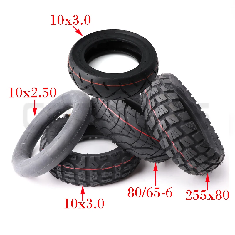 10 inch off-road city road tire inner tube pneumatic tire suitable for electric scooter Speedual Grace10x3.0 255x80 80/65-6
10 inch off-road city road tire inner tube pneumatic tire suitable for electric scooter Speedual Grace10x3.0 255x80 80/65-6