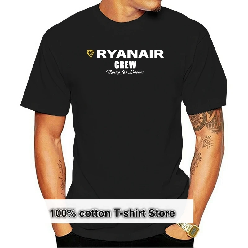 Ryanair Crew T Shirt Airline T Shirt 'Ryanair Lving The Dream T Shirt Interesting Short Sleeve Fashion Summer Printing
Ryanair Crew T Shirt Airline T Shirt 'Ryanair Lving The Dream T Shirt Interesting Short Sleeve Fashion Summer Printing