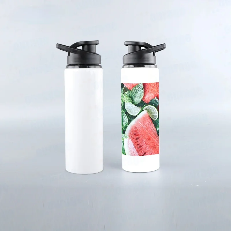Heat transfer printing blank sports kettle coated personalized custom large capacity water cup aluminum pot | Дом и сад