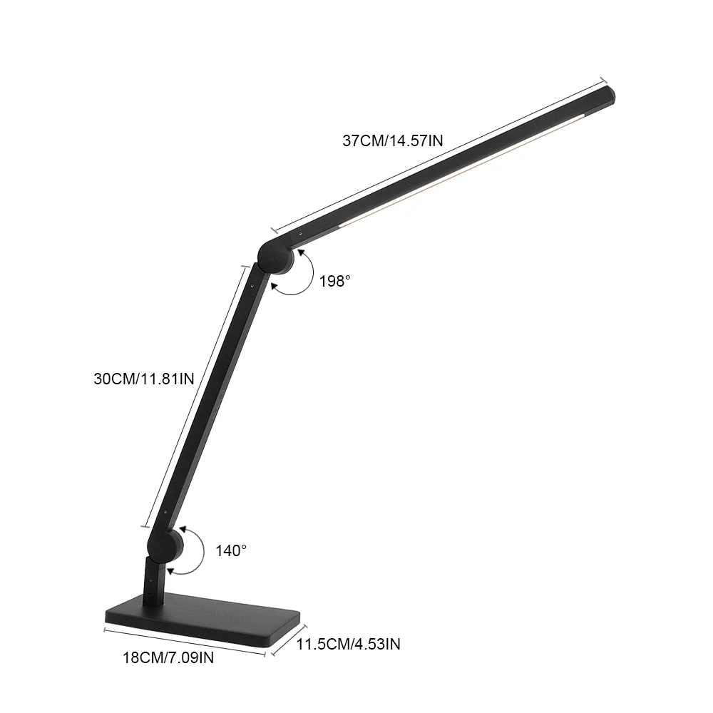 Artpad 9W LED Table Lamp Dimable Touch Control Reading Eye-protect Desk Lamp 3000-5500k Color Temperature Office Lighting
Artpad 9W LED Table Lamp Dimable Touch Control Reading Eye-protect Desk Lamp 3000-5500k Color Temperature Office Lighting