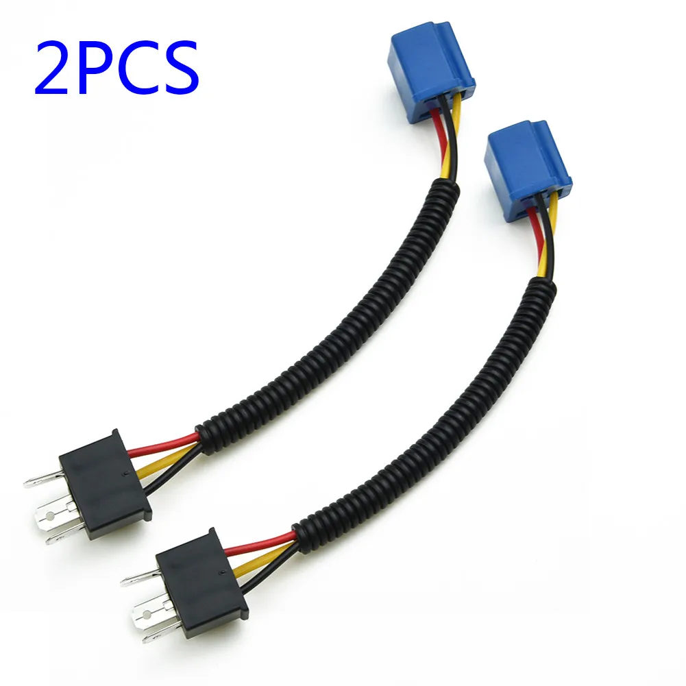 2pcs/kit H4 socket connector 9003 Bulb For car For motorcycle Headlight Wiring Harness Blue+Black Heat resistance
2pcs/kit H4 socket connector 9003 Bulb For car For motorcycle Headlight Wiring Harness Blue+Black Heat resistance