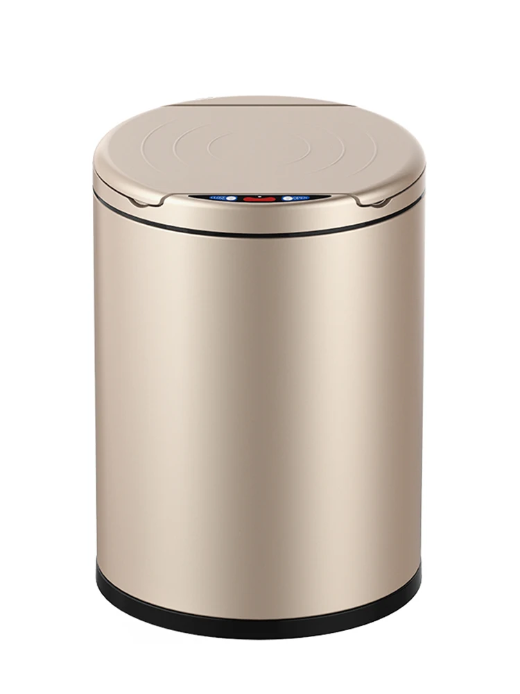 Induction Trash Can Intelligent Household Full-automatic Creative Living Room Bedroom Kitchen Toilet Covered Electric Trash Can
Induction Trash Can Intelligent Household Full-automatic Creative Living Room Bedroom Kitchen Toilet Covered Electric Trash Can