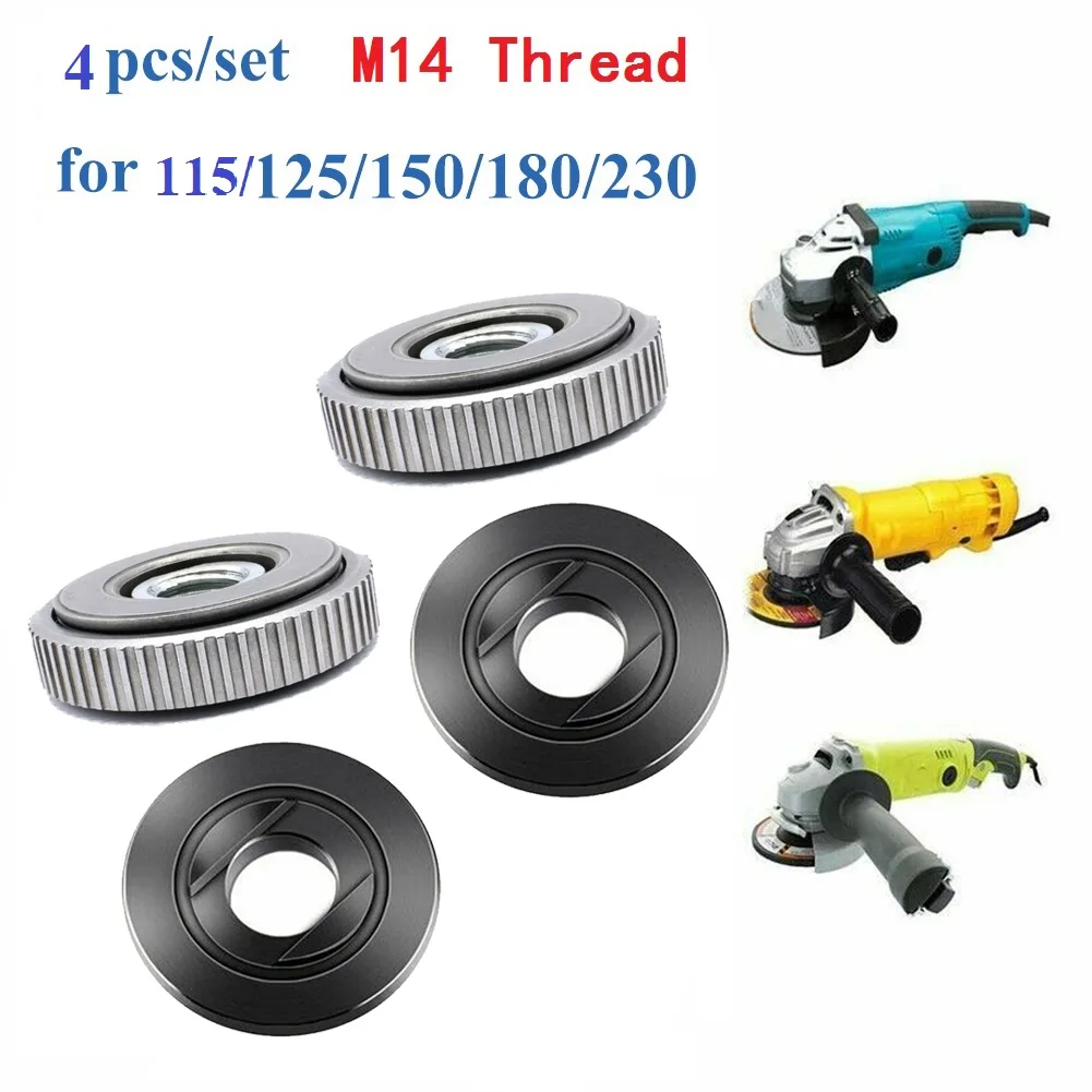 4pcs Locking Plate Chuck For M14 Thread Angle Grinder SDS Quick-Release Nut Clamping Power Tool Accessories
4pcs Locking Plate Chuck For M14 Thread Angle Grinder SDS Quick-Release Nut Clamping Power Tool Accessories