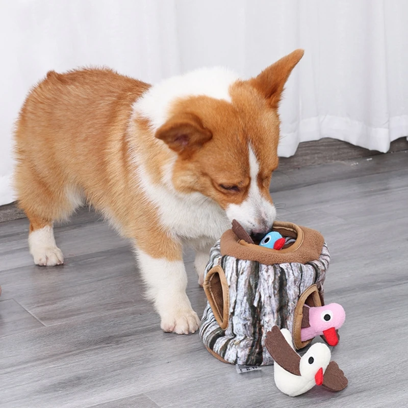 Snuffle Dog Mat Foraging Bowls Interactive Puppy Toys Tree Hole Prevents Boredom and Relieves Stress Gift for Pet
Snuffle Dog Mat Foraging Bowls Interactive Puppy Toys Tree Hole Prevents Boredom and Relieves Stress Gift for Pet