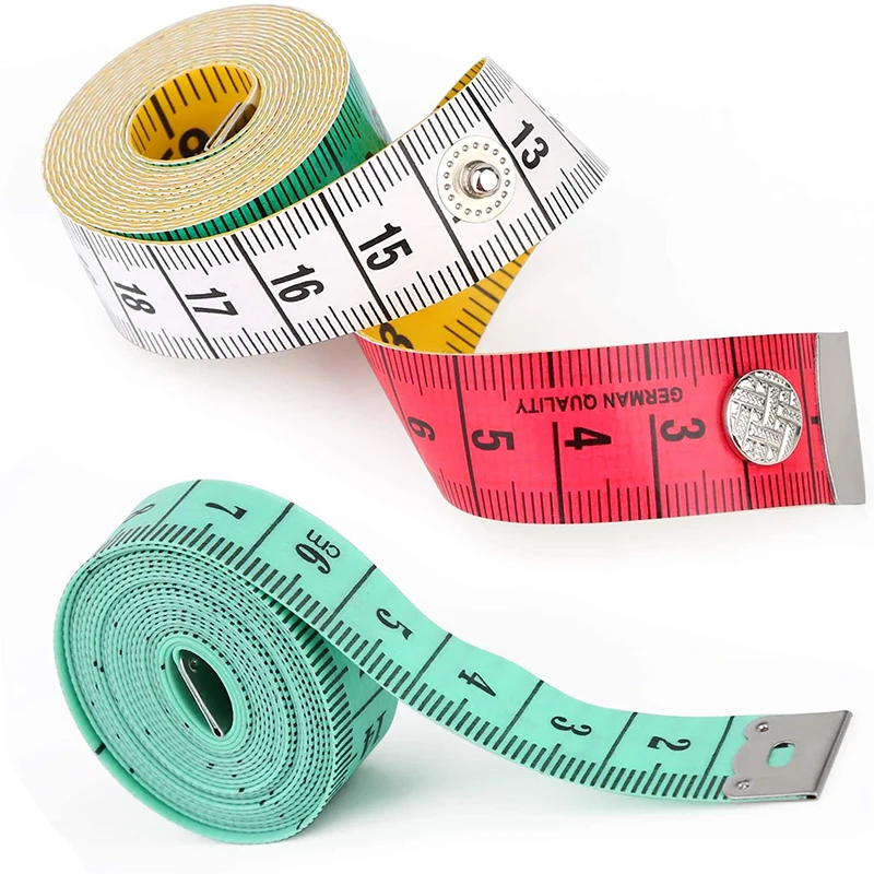 Dailylike 2 PCS Soft Tape Measure, Double Scale Sewing Ruler, Fashion Tape Measure For Height Garment Measurement
Dailylike 2 PCS Soft Tape Measure, Double Scale Sewing Ruler, Fashion Tape Measure For Height Garment Measurement