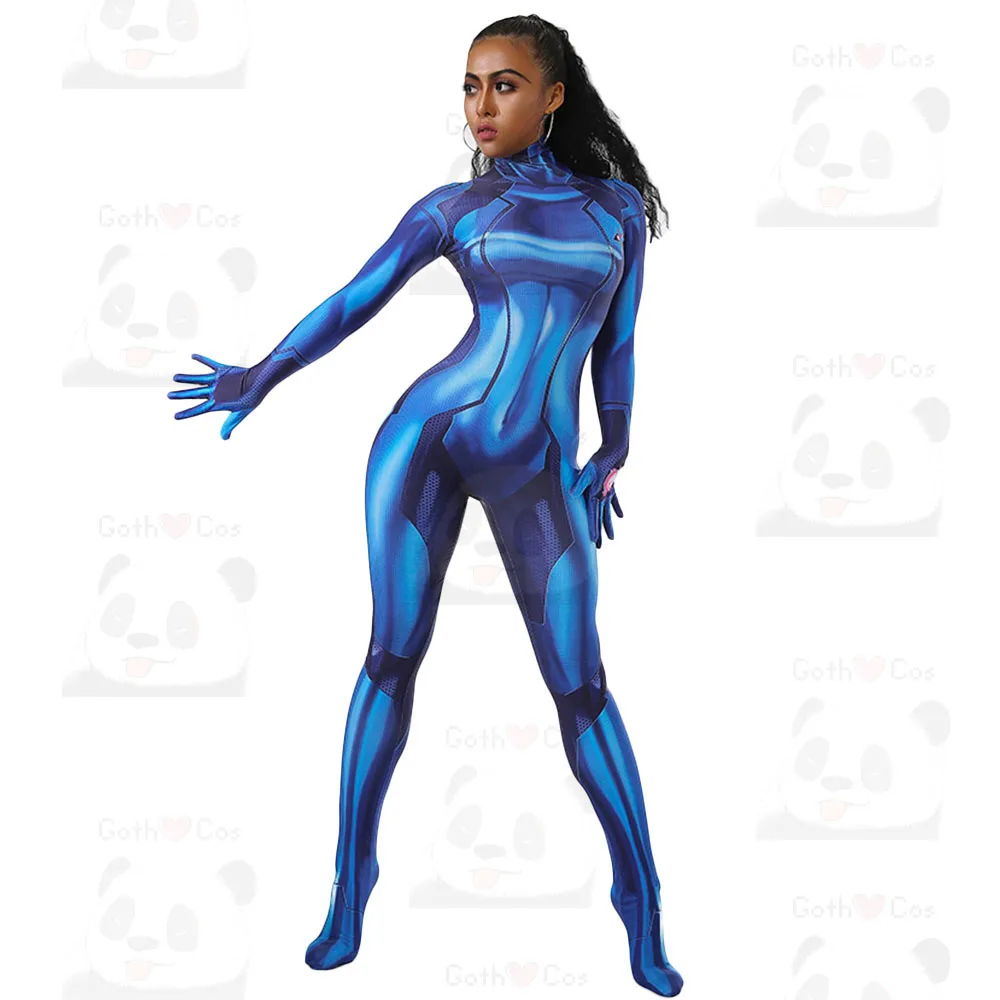 2021 Samus Aran Costume Lycra Fabric Cosplay 3D Printing Jumpsuit Zentai Bodysuit for SDCC NYCC Halloween Party
2021 Samus Aran Costume Lycra Fabric Cosplay 3D Printing Jumpsuit Zentai Bodysuit for SDCC NYCC Halloween Party